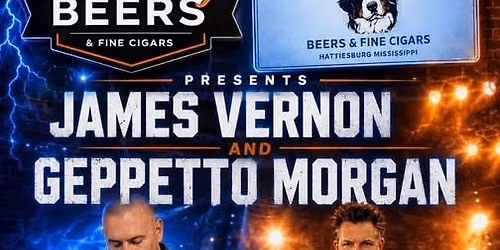 James Garner & Geppetto Morgan at Hub City Beers