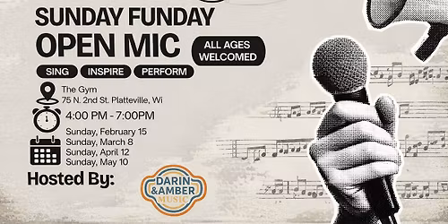 Mothers Day Open Mic - May 