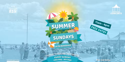 Summer Sundays 2026: 'Stuart Morrison' & 'Great Yarmouth Brass Band'