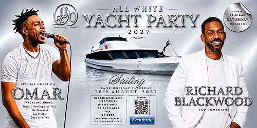 CLUB 8090 ALL WHITE LUXURY YACHT PTY - FT. OMAR AND RICHARD BLACKWOOD