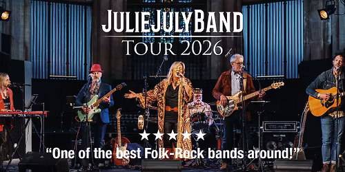 Julie July Band Folk Rock Tour 2026