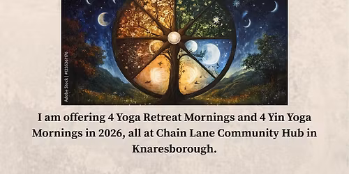 YOGA - Celtic Wheel of the Year 2026. Yoga Retreats