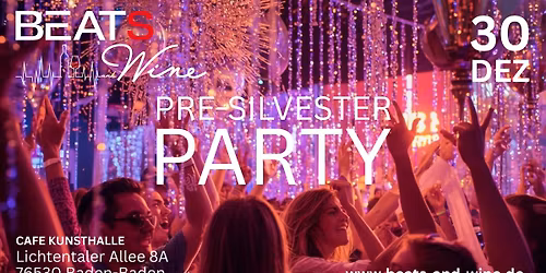 BEATS AND WINE PRE-SILVESTER PARTY