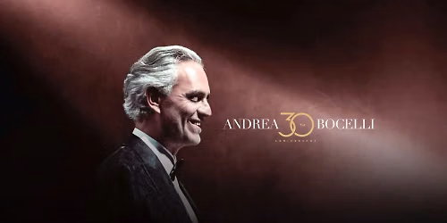 Andrea Bocelli in \u0623\u0628\u0648 \u0638\u0628\u064a