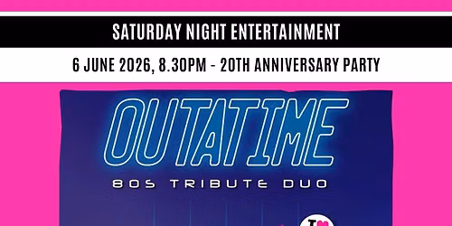 OUTATIME - 80s Night