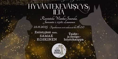 El\u00e4inten auttajat ry 30v. Hyv\u00e4ntekev\u00e4isyysilta