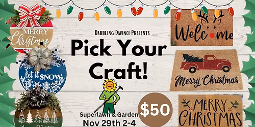 2nd Annual Christmas Craft-a-Palooza