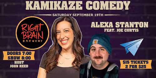 Comedy Night - Right Brain Brewery - Alexa Stanton