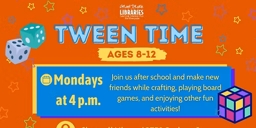 Tween Time at Shotwell Library
