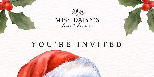 Jingle & Mingle \u2013 Miss Daisy\u2019s Christmas Open House