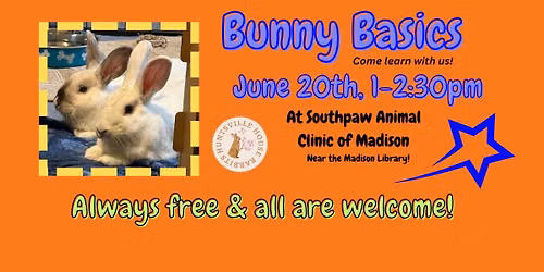Bunny Basics - June 20th!