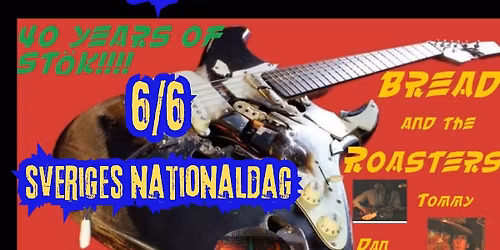 6\/6 House of ST\u00d6KIG orkester Bread & The Roasters, ett kultband fr 80-90 talets Borl\u00e4nge