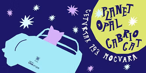 Elektro-pop gig: Planet Opal i Cabrio Cat u Mo\u010dvari