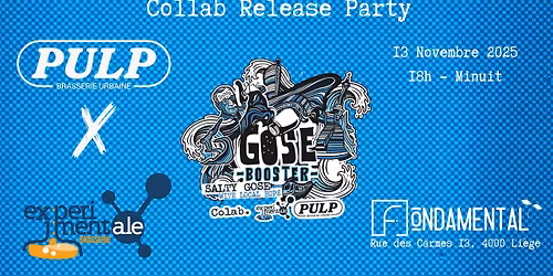 PULP x Experiment\u2019Ale - collab release party @Fondamental
