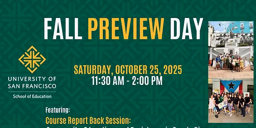 School of Education Fall Preview Day