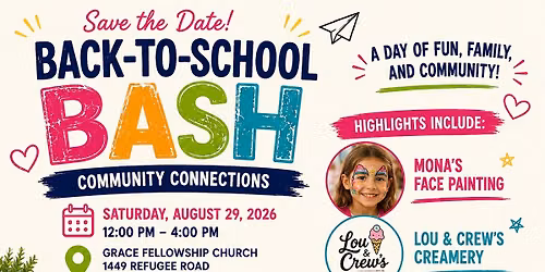  Community Connections: Back-to-School Bash