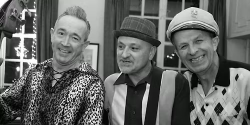 Raucous Rockabilly with Hipbone Slim and the Two Far Gones! Free admission, donations requested.