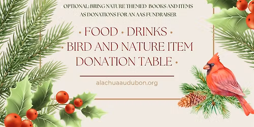 Alachua Audubon Holiday Social