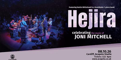 Hejira play Joni Mitchell