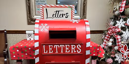 FREE \u201cDear Santa\u201d - Write a letter & visit with Santa! 