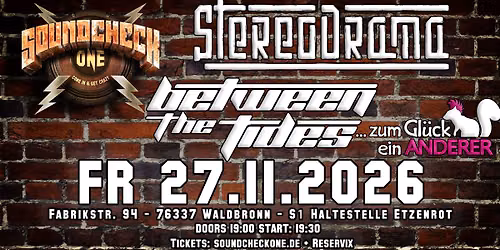 Stereo Drama - between the tides - zum Gl\u00fcck ein Anderer