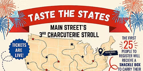 Taste the States on Main - Charcuterie Event