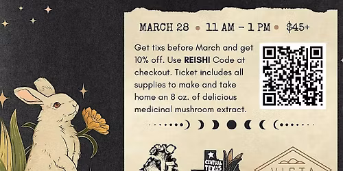 DRIFTWOOD: Medicinal Mushroom Workshop