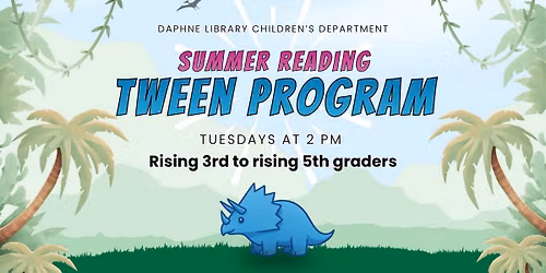 Tween Summer Reading Program