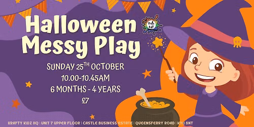 Krafty Kidz Halloween messy play