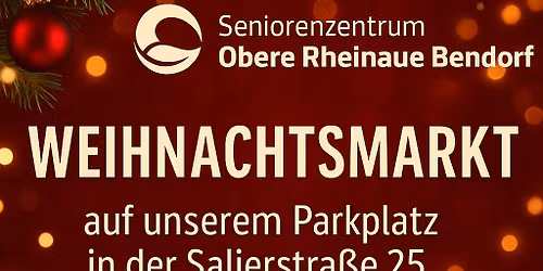Weihnachtsmarkt Obere Rheinaue ♥️🎄