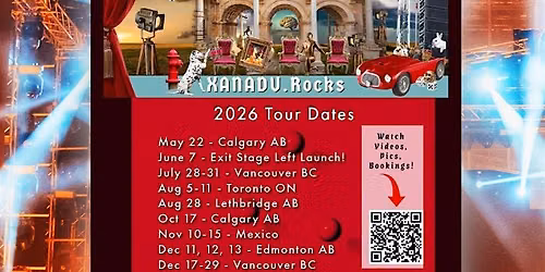 XANADU - Canadian RUSH Tribute Concert! Edmonton, AB