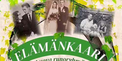 El\u00e4m\u00e4nkaari runoesitykset Kulttuuritalo Sotkulla