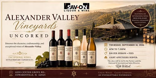 Alexander Valley Vineyards Uncorked
