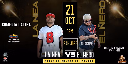 La Nea vs El \u00d1ero: Comedia Latina en Espa\u00f1ol