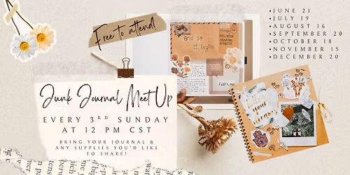 Junk Journal Meet Ups 2026