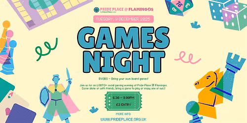 LGBTQIA+ Board Games Night