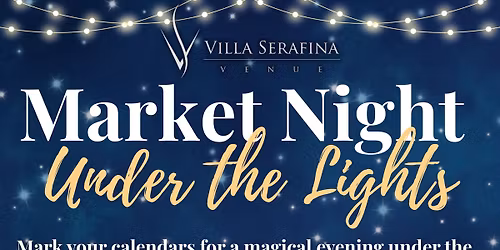 MARKET NIGHT UNDER THE LIGHTS