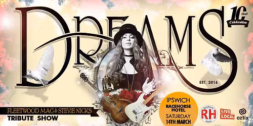 IPSWICH | DREAMS Fleetwood Mac and Stevie Nicks Show at Racehorse Hotel
