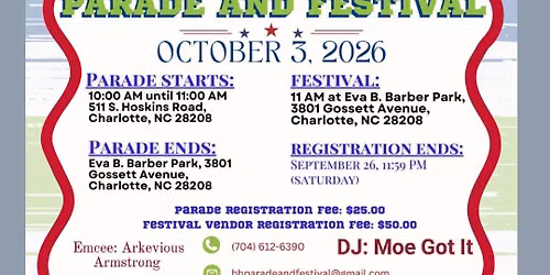 5th Annual Historic Hoskins Community Parade and Festival 