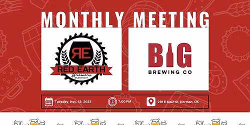 November Monthly Meeting - Beer Is Good (BIG)