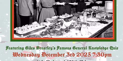 Mexborough & District Heritage Society Christmas Buffet