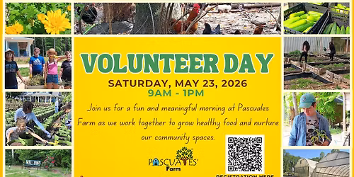 Volunteer Day at Pascuales Farm
