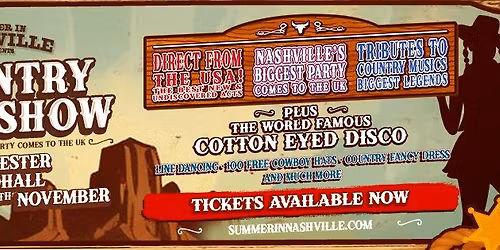 Summer in Nashville Country Roadshow