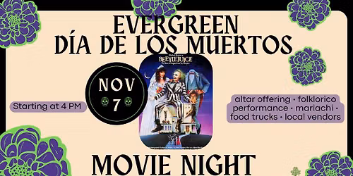 Dia De Los Muertos Movie Night