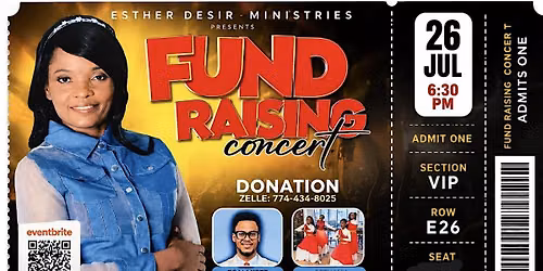 Concert fundraising