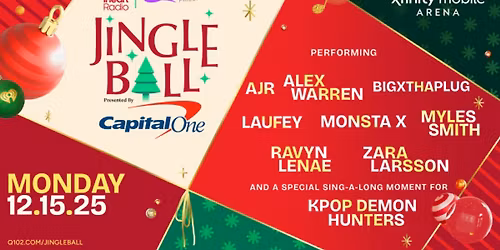 Q102 Jingle Ball: AJR Alex Warren & BigXthaPlug