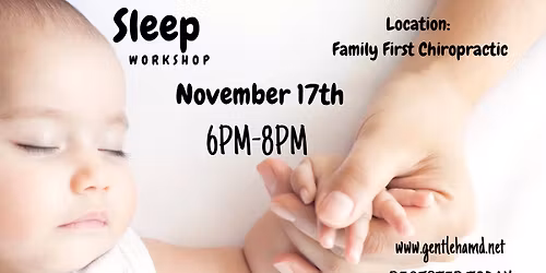 Sleep workshop red Deer Nov 17
