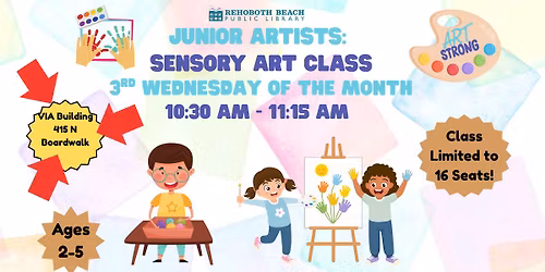 Junior Artists: Sensory Art Class