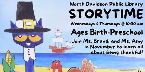 November 2025 Preschool Storytime