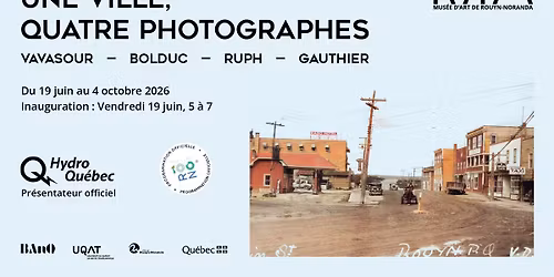 Inauguration UNE VILLE, QUATRE PHOTOGRAPHES